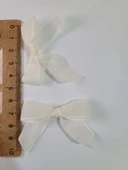 Pratikbox Keten Orta Boy Fiyonk / 1,5 cm'lik / Hediyelik / Süsleme / Açık Krem Renk / 50 Adet thumbnail 4