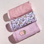 Berrak 6865 Kız Çocuk 3'lü Karışık Renk Külot thumbnail 1