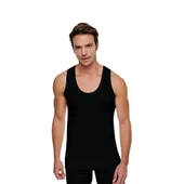 Tutku 102 Ribana Erkek Siyah Atlet L 3lü Paket thumbnail 1