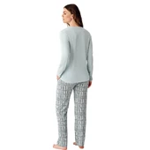 Arnetta AR3405-S Kadın İkili Kışlık Pijama Takım thumbnail 3