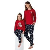 RolyPoly RP3678-2 Anne Kız Kışlık İkili Pijama Takım (Kız thumbnail 5