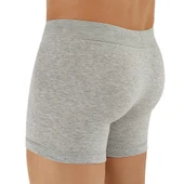 Şahinler E031 Erkek Likralı Boxer Külot 6lı Paket Gri S thumbnail 2