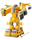 Kızılkaya Manyetik Dönüşebilir Araç ve İş Makineleri Yapım Seti Kutulu 24 Parça XH8569 thumbnail 2