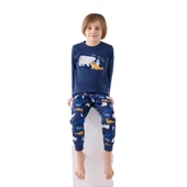 RolyPoly RP3420-2 Erkek Çocuk Kışlık İkili Pijama Takım thumbnail 6