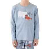 RolyPoly RP3420-2 Erkek Çocuk Kışlık İkili Pijama Takım thumbnail 4