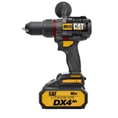 CAT DX13.1 18Volt/4.0Ah Li-ion 80Nm. Çift Akülü Kömürsüz Profesyonel Şarjlı Darbeli Matkap thumbnail 2