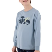 RolyPoly RP3683-G Erkek Garson Boy Çocuk Kışlık İkili Pijama Takım thumbnail 4