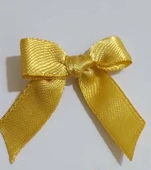 Pratikbox Mini Fiyonk / Saten 1cm'lik / Hediyelik / Süsleme / Altın Renk / 50 Adet thumbnail 5