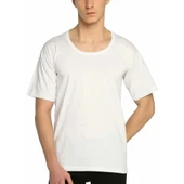 Tutku 103 Penye Erkek Bisiklet Yaka Fanila Beyaz S 6lı Paket thumbnail 2