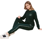 Poleren 8513 Kadın Kışlık Uzun Kollu Pijama Takım thumbnail 2