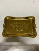 DURU TEK KİŞİLİK TEPSİ ALTIN thumbnail 1