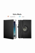 Huawei Honor Pad 10 12.1" Uyumlu Standlı 360° Yatay Dikey Dönebilen Deri Tablet Kılıfı thumbnail 9