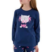 RolyPoly RP3696-2 Kız Çocuk Kışlık İkili Pijama Takım thumbnail 3