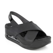 Muya Assos 31213 Airmax Kadın Sandalet Full Siyah thumbnail 1