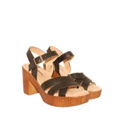 Hush Puppies Aviat 624236 Hakiki Deri Kadın Sandalet Siyah thumbnail 5