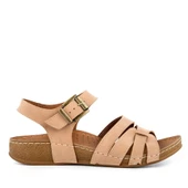Muya Rhoas 33218 Anatomik Kadın Sandalet Kum thumbnail 2