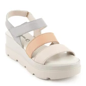 Hush Puppies Podporo Hakiki Deri Kadın Sandalet Mavi thumbnail 1