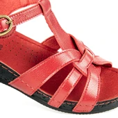 Muya Arizona Anatomik Kadın Sandalet Kırmızı thumbnail 5