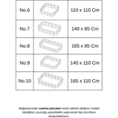 Modüler Yükseltilmiş Bahçe Yatağı Yükseltilmiş Sebze Yatağı No:9 (140X110) Gri thumbnail 8