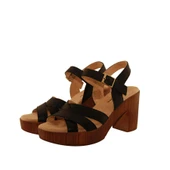 Hush Puppies Aviat 624236 Hakiki Deri Kadın Sandalet Siyah thumbnail 2