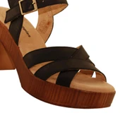 Hush Puppies Aviat 624236 Hakiki Deri Kadın Sandalet Siyah thumbnail 4