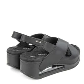 Muya Assos 31213 Airmax Kadın Sandalet Full Siyah thumbnail 5