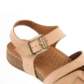 Muya Rhoas 33218 Anatomik Kadın Sandalet Kum thumbnail 3