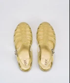 Igor S10262 Biarritz Glitter Sandalet Simli Altın thumbnail 3