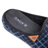 Muya Davis 33802 Anatomik Keçe Erkek Terlik Lacivert thumbnail 3