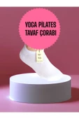 BABET ÇORAP GÖRÜNMEZ ÇORAP SPOR YOGA PİLATES SNEAKERS KAYMAZ SİLİKON TABAN 36-40 BEYAZ thumbnail 1