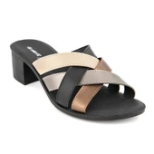 Muya Anagram Abiye Kadın Terlik Bronz thumbnail 1