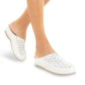 Muya Ella 31137 Anatomik Kadın Terlik Beyaz thumbnail 2