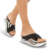 Muya Fly Anatomik Airmax Memory Foam Kadın Terlik Siyah thumbnail 2