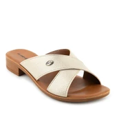 Muya Costa 35004 Kadın Abiye Terlik Altın thumbnail 1