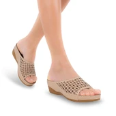 Muya Svati Anatomik Kadın Terlik Bej thumbnail 2