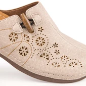 Muya Freya Anatomik Kadın Terlik Krem thumbnail 4