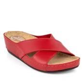 Muya Byblos 32256 Anatomik Topuk Dik. Kadın Terlik Bordo thumbnail 1