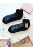 2 ÇİFT TÜYLÜ KIŞLIK TERMAL ÇORAP DİKİŞSİZ PELUŞ PATİK  KAHVE MAVİ ERKEK KADIN EV-PARTİ ÇORABI 36-41 thumbnail 3