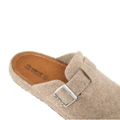 Ranta 36803 Anatomik Keçe Erkek Terlik Bej thumbnail 3