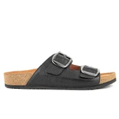 Hush Puppies Chioma 625210 Hakiki Deri Kadın Terlik Siyah thumbnail 2