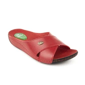 Muya Cyrus Anatomik Topuk Dikeni Kadın Terlik Kırmızı thumbnail 2