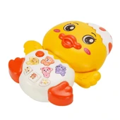 MiniBo Işıklı Sesli  Piyanolu Neşeli Ördek  Eğitici Aktivite Oyuncağı thumbnail 4