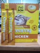 DELİBON EXTRA VİTAMİNLİ ŞEKERSİZ SOMONLU KEDİ ÖDÜLÜ 15 GRAM X 20 ADET thumbnail 1