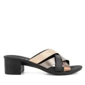 Muya Anagram Abiye Kadın Terlik Bronz thumbnail 2