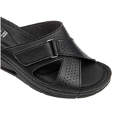 Muya Duro Anatomik Kadın Terlik Siyah thumbnail 4