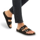 Muya Nova Anatomik Erkek Terlik Siyah thumbnail 2