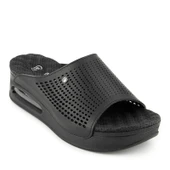 Muya Rive 35214 Anatomik Airmax Masaj Taban Kadın Terlik Siyah thumbnail 1