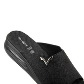 Muya Purist 33236 Airmax Memory Foam Kadın Terlik Desenli Siyah thumbnail 5