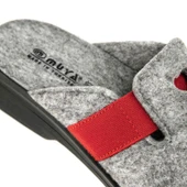 Muya Penny 32924 Anatomik Keçe Kadın Terlik Gri thumbnail 4