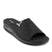 Muya Purist 33236 Airmax Memory Foam Kadın Terlik Desenli Siyah thumbnail 1